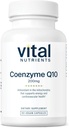 Vital Nutrients CoQ10 200mg | Vegan Supplement | CoEnzyme Q10의 유력한 산화방지제 심장 건강 및 에너지 레벨 지원 * | 글루텐, 유제품 및 소이 무료 | 비 GMO | 60 캡슐