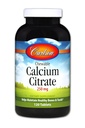 Carlson Chewable 칼슘 구연산염 250 mg, 바닐라, 120의 정제