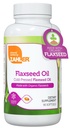 Zahler 유기 Flaxseed 기름 - 1000mg Softgels - 유기 Omega 3 ALA 보충교재 - Kosher 비 GMO 글루텐 자유로운 채식주의자 친절한 Flaxseed (90 조사)