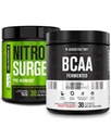 근육 건물과 회복을 위한 과일 펀치에 있는 Arctic 백색 & BCAA에 있는 Jacked 공장 Nitrosurge 전 운동