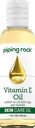 Piping Rock Vitamin E Oil | 5000 IU | 4 fl oz | 피부, 얼굴, 헤어, 네일 | 노러싱 보충교재