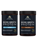 고대 영양 뼈 Broth 단백질 분말, 바닐라, 20 서빙 + 뼈 Broth 단백질 분말, 초콜릿, 20 서빙