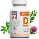 Detox Cleanse, Gut & Liver Cleanser, 초본 다이어트 보충교재, 우유 이틀, 황금, Senna, 칼슘 & 마그네슘, Probiotics, Multivitamin & Multimineral, 120 정제