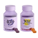 Lemme Sleep & Purr Bundle - 수면 Gummies, 마약없는 야간 원조 및 여성을위한 Purr Vaginal Probiotic Gummies - 글루텐 무료, 젤라틴 무료, 비 GMO - 60 개 각