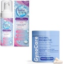 Terramed Just Think Comfort Feminine Wellness Bundle : 질 프로 바이오 틱 캡슐 + Unscented Feminine Wash - pH 밸런스, 냄새 제어 및 Intimate Health에 대한 이중 지원
