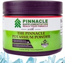 Pinnacle 칼륨 구연산염 분말, 칼륨 분말 보충교재, 무기물 보충교재, Keto Electrolyte 분말, 지원 Hydration 균형과 다리 크림, 100% 순수한, 충전물 없음, 첨가물 없음 (437 g)