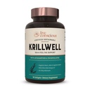 살아있는 의식 KrillWell, 합동 및 인지 지원 | 증명된 Sustainable Krill 기름 2X 물고기 기름 보다는 더 효과적인 - 30 일 공급