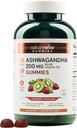 NatureWise Ashwagandha Gummies - Strawberry Kiwi - 비타민 D3가있는 KSM-66 - 무드 지원 - 채식주의 - 비 GMO, 젤라틴 및 글루텐 무료 - 180 카운트 [3-달 공급]