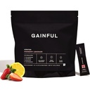 Gainful Hydration 분말 패킷, 키 Electrolytes 마그네슘과 나트륨, 에너지 지원, 낮은 설탕, 딸기 Lemonade, 21 스틱과 함께 카페인 무료