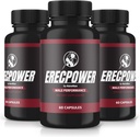 (3 팩) 남자를 위한 ErecPower, 공식적인 ErecPower 알약, 모든 자연적인 남성 보충교재, 에너지와 전반적인 건강을 밀어주는 캡슐, 최고봉 성과를 위한 Erec 힘 지원, 비타민, 검토 (180의 캡슐)