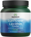 Swanson Sunflower Lecithin 두뇌 건강 신경 시스템 지원 비 GMO Soy-Free 채식 16 oz (1lb) 454 그램 분말