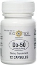 생물 기술 약학 비타민 D3 (D3-50 50k IU, 12 조사)