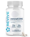 Revive MD Adrenal 지원은 피로를 위해 보충합니다 - Rhodiola Rosea & Ashwagandha를 가진 자연적인 Cortisol 매니저 & 보충교재는 에너지 레벨 & 정신 성과를 승진시킵니다 - 남자 & 여자 - 30의 서빙