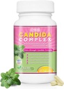 Candida Complex | 면역 체계를 밀어주십시오 | 허브, 항진균제, 효소 및 프로바이오틱스를 가진 모든 자연적인 Gut Cleanse | Candida 제거 | Reoccurrence