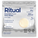 Ritual Prenatal Vegan 식물 기반 단백질 분말 : Pregnancy, Postpartum, & Lactation, 20g Organic Pea Protein from Regenerative Farms in USA, Sugar Free†, Vanilla, 1 Lbs를 지원하는 콜린