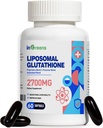 2700 MG Liposomal 글루타티온 보충교재, 최대 흡수, 활동적인 모양 L 글루타티온 reductase (GSH), Hyaluronic 산과 더불어, Resveratrol의 강력한 산화 방지제, 건강 시효, 60 Softgels