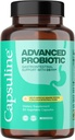 Capsuline Advanced Probiotic DE111 Strain Bacillus Subtilis Spore 기반 11.5 억 CFU|식이 건강, Gut & Immune 지원|여성 및 남성을위한 매일 Probiotic