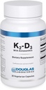 Astaxanthin과 함께 Douglas Laboratories K2-D3 - 뼈, 면역 기능 및 혈관 건강 * - Menaquinone-7 및 D 비타민 - 30 채식 캡슐