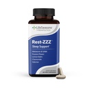 LifeSeasons Rest-ZZZ - 자연 수면 지원 보충교재 - 가을 Asleep & Stay Asleep - Calms Nervous System - Ease Muscle Tension & Restlessness - 낮은 복용량 Melatonin GABA & Chamomile - 60 캡슐