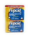 Pepcid AC 산성 흡진기 최대 힘 - 125의 정제