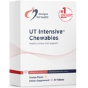 Cranberry Chewables로 건강 D-Mannose를 위한 디자인 - 여성 + 남자를 위한 UT 집중적인 Chews, Cranberry 추출물을 가진 Urinary Tract 지원 보충교재 - 자연적인 오렌지 풍미 - Vegan (30 정제)