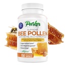 Parker Naturals Supreme Bee Pollen 캡슐, 3520 mg Royal Jelly, Bee Pollen 및 Bee Propolis 캡슐, 성인을위한 천연 꿀벌 꽃 보충, 150 캡슐