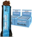 BAREBELLS Protein Bars Creamy Crisp - 12 개, 2 개 팩 - 고단백 20g - 총 설탕 1g 초콜릿 단백질 바 - Go Protein Snack & Breakfast Bar에 완벽한