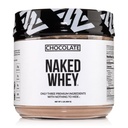 NAKED 초콜릿 Whey 1LB - 모든 천연 잔디 Fed Whey Protein Powder, Organic Cacao 및 Coconut Sugar - GMO, No Soy 및 Gluten Free, Aid Growth and Recovery - 12 서빙