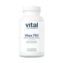 Vital Nutrients Vitex 750 | 750mg Chaste Tree Berry Extract | 호르몬, 불임 및 생리주기 밸런스 지원 | 글루텐, 낙농장, 콩 무료 | 비 GMO | 120 캡슐
