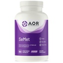 AOR, SeMet, 셀레늄의 자연적인 모양, 지원 정상적인 세포 성장 및 발달, 촉진 면역성, 무기물 보충교재, 90의 캡슐 (90의 서빙)