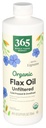 전체 식품 시장의 365, 유기 플럭스 오일 높은 Lignan, 24 Fl Oz