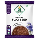 24 Mantra 유기 Flax 씨앗 USDA 인증 유기 EU 인증 유기 농약 무료 성인 무료 나트륨 - 팩 1 | 7 Ounce