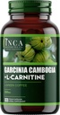 INCA MASTER TEA - 1600mg Garcinia Cambogia & L-Carnitine Complex - 여성 및 남성을위한 벨리 지방 버너 - 120 높은 효능 다이어트 알약 - 당신의 피트니스에 가장 빠른 행동
