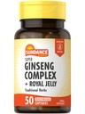 Sundance Super Ginseng Complex | Royal Jelly | 50 빠른 릴리스 캡슐 | Non-GMO 및 글루텐 무료 전통 허브 보충
