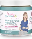 Vegan DHA + 메틸 Folate + Choline + Multi (60 캡슐)를 가진 아기 승압기 Proper 플러스 Prenatal 비타민은 임신, 아침 핥기 및 Lactation를 위해 중대한