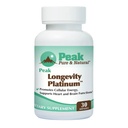 Coenzyme Q10을 가진 최고봉 Longevity 백금 PQQ 보충교재 - Ubiquinol CoQ10와 Shilajit를 가진 Pyrroloquinoline Quinone - 자연적인 에너지와 건강한 노후화 (30 Softgel)를 위한 Mitochondrial 보충교재