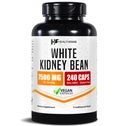 Healthfare White Kidney Bean Extract 7500mg | 240 Vegan Capsules | Extra Strength Concentrated Formula | Carb & Digestion Support의 초본 보충 | Non-GMO, 글루텐 프리 | 미국제