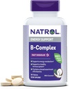 Natrol, B-Complex 빠른 용해 정제, 보충교재는 에너지 & 지원 건강한 신경계, 90 조사를 승진시킵니다
