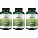 Swanson Stinging Nettle Leaf (Urtica Dioica) - Urinary Tract & Respiratory Health Support를 홍보하는 초본 보충 - 건강한 유동성 균형을 지원 할 수있다 - (120 캡슐) (3 팩)