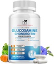 Glucosamine Chondroitin MSM 캡슐, 교원질을 가진 글루코사민 1500mg, 남자, 180의 캡슐을 위한 합동 보충교재