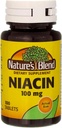 자연의 혼합 Niacin 100 mg 100 mg 100 탭