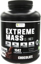 극단적 인 대량 무게 게인 근육 빌더, 10 lb (4.54 kg) 높은 칼로리 Fortified whey Protein (Chocolate)로 만든 덜 설탕