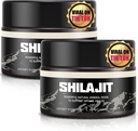 Shilajit 순수한 Himalayan 유기 Shilajit 수지 - 금 급료 100% Shilajit 보충교재 - 85+를 가진 자연적인 Shilajit 수지 무기물 & 초점 & 에너지를 위한 Fulvic 산, 면제, 2 * 30