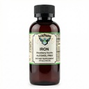 철 액체 (일반 높은 흡수 Ferrous Bisglycinate 킬레이트) 블랙 베리 바닐라 4 fl oz 24 서빙