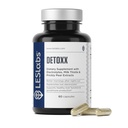LES Labs DeToxx - 더 나은 아침 및 회복, 간섭 지원, 전해질 보충 & 글루타티온 지원 – Prickly Pear, 우유 이틀 & NAC – 비 GMO 보충 – 60 캡슐