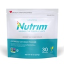 Nutrim Oat Bran 분말 750mg Beta Glucan 서빙 당 - Cholesterol 관리 & 면역 지원 - 심장 건강, 비 GMO & Vegan Oatmeal 분말을 위한 쉬운 Mix 수용성 섬유
