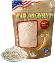 Zen Ginseng 파우더 - 4 oz. 미국 위스콘신 인삼의 가방 - 비 GMO, 글루텐 무료 - 수프, 차, 커피, 주스, 스무디 및 굽기.