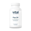 Vital Nutrients Flax Seed Oil 3000mg | 심장 건강에 대한 ALA의 높은 농도를 가진 찬 압박된 Flax 기름 * 글루텐, 낙농장 및 콩 무료 | Non-GMO | 100 Softgels