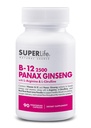 L-Arginine & L-Citrulline을 가진 신선한 시작 비타민 B-12 2500 & Panax Ginseng - 강력한 에너지 부스터 | 지원 정상 혈액 교류 & 에너지 대사 | 보충교재 - 90의 캡슐