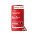 HumanN SuperBeets Beet 뿌리 캡슐 빠른 방출 1000mg의 도움 지원 니트로 산화물 생산, 혈압, 심장 건강, 포함합니다 비 GMO Beetroot 분말, 장식 못을 박는 산화 방지제 90 조사